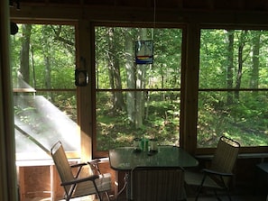 Dining - Woodhaven - Charming Home nestled in the Woods, ne (La Pointe)