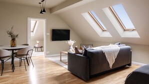 Apartment, Non Smoking | Living area -  TurnKey | Karlín Square Apartments (Prague)