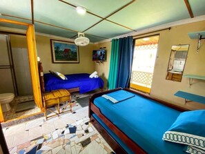 Free WiFi, bed sheets