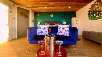 Cabaña | Área de sala de estar