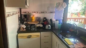Fridge, stovetop, toaster, blender