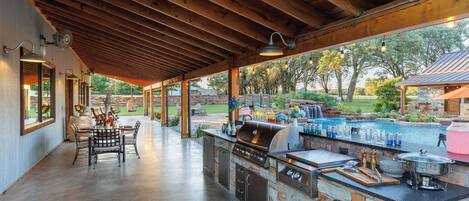 Restaurante al aire libre