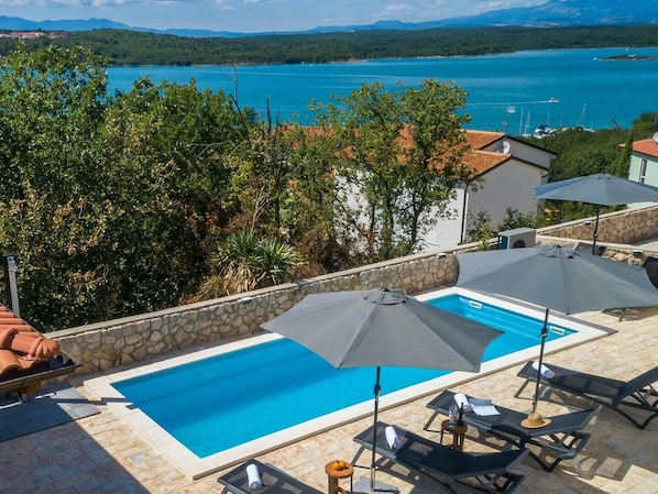 Piscine chauffée