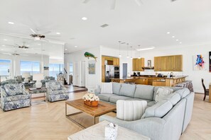 Smart TV, DVD player, books