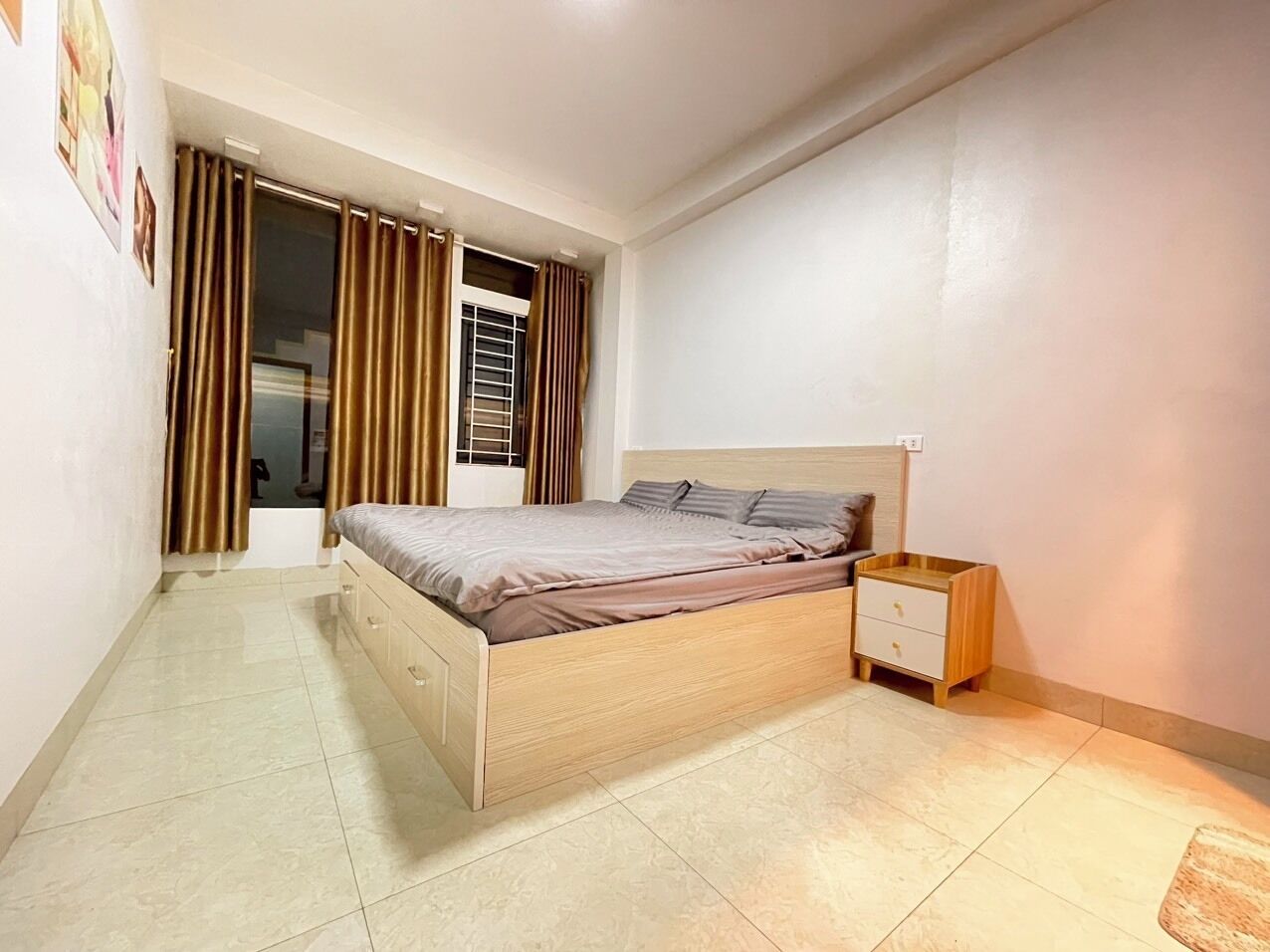 City Double Room | Premium bedding, down comforters, memory foam beds, free WiFi