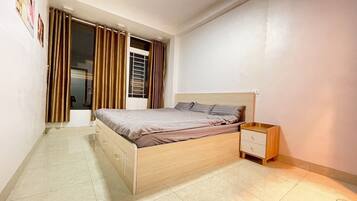 City Double Room | Premium bedding, down comforters, memory foam beds, free WiFi