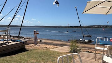 Beach nearby, beach towels