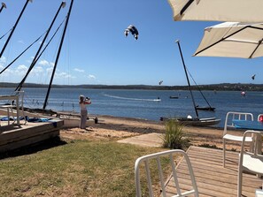 Beach nearby, beach towels