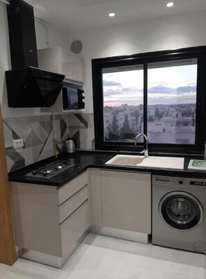 Private kitchen - Appartements S+1 Meublé (SOUSSE)