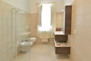 Shower, hair dryer