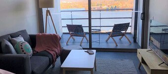 New to VRBO: Lake view city apartment with free parking!