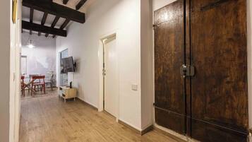 Comfort Apartment, 2 Bedrooms | Living area | 40-inch flat-screen TV with digital channels