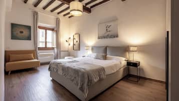 Apartamento Confort, 2 habitaciones | 2 dormitorios, ropa de cama de alta calidad, edredones de plumas