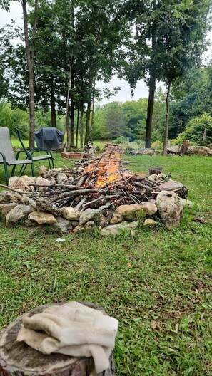 Enceinte de l’hébergement