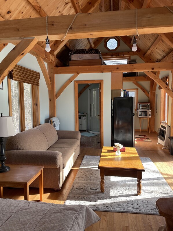 TV connectée, cheminée