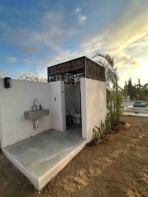 Overnattingsstedets uteområder