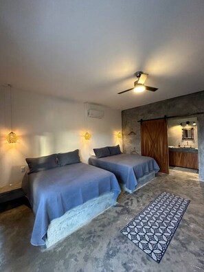 1 chambre, fer et planche Ă repasser, Wi-Fi gratuit, draps fournis