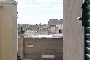 Blick von der Unterkunft