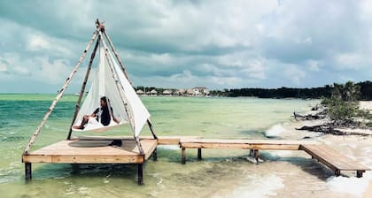 Beachfront Glamping #1 w/Breakfast