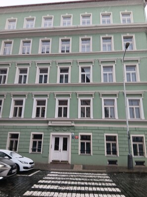 Fachada de la propiedad