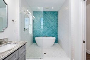 Towels, soap