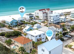 Exterior - 7BR Designer Home, Pool & Steps to Beach! Sundial (Miramar Beach)