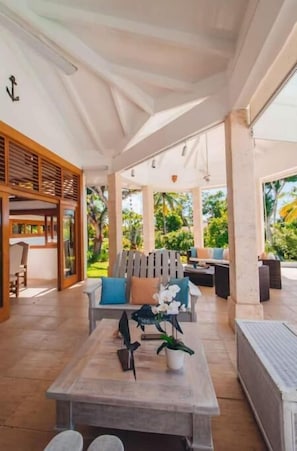 Terrace/patio - Los Cajuiles (La Romana)