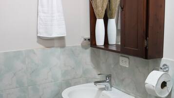 Handdoeken, zeep, toiletpapier