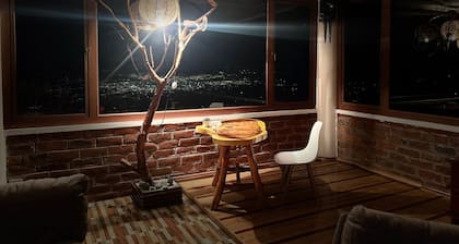Casa vacacional con vista al Chimborazo en Chambo
