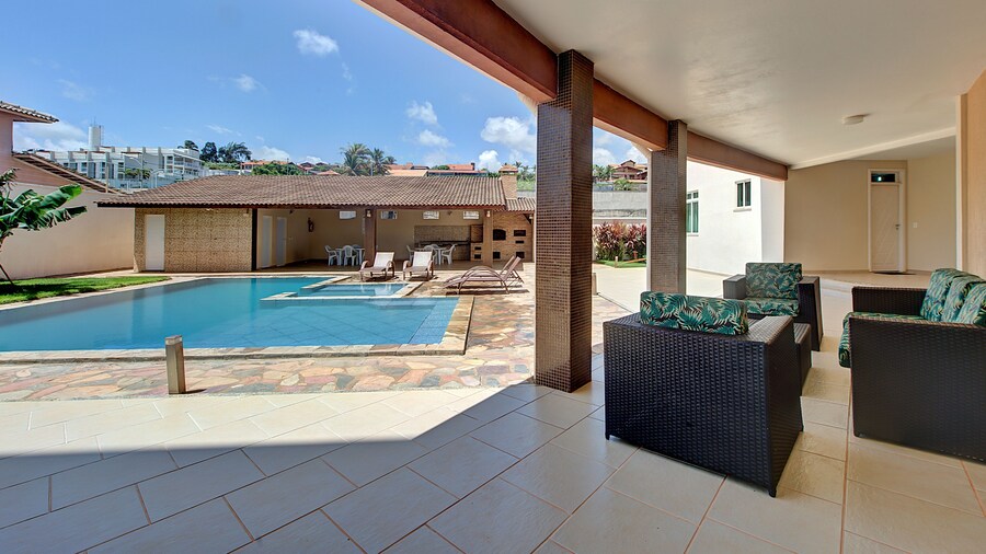 2 quartos ideal p/famílias - Térreo próx. piscina