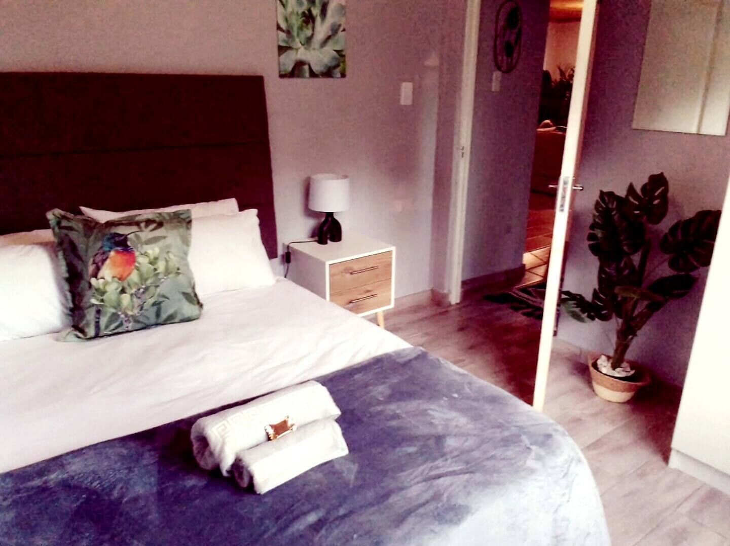 3 bedrooms, iron/ironing board, travel cot, WiFi