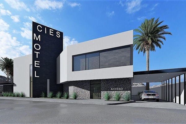 Facciata della struttura