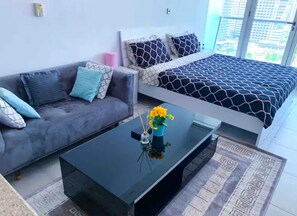 1 soverom, strykejern/-brett, wi-fi og sengetøy