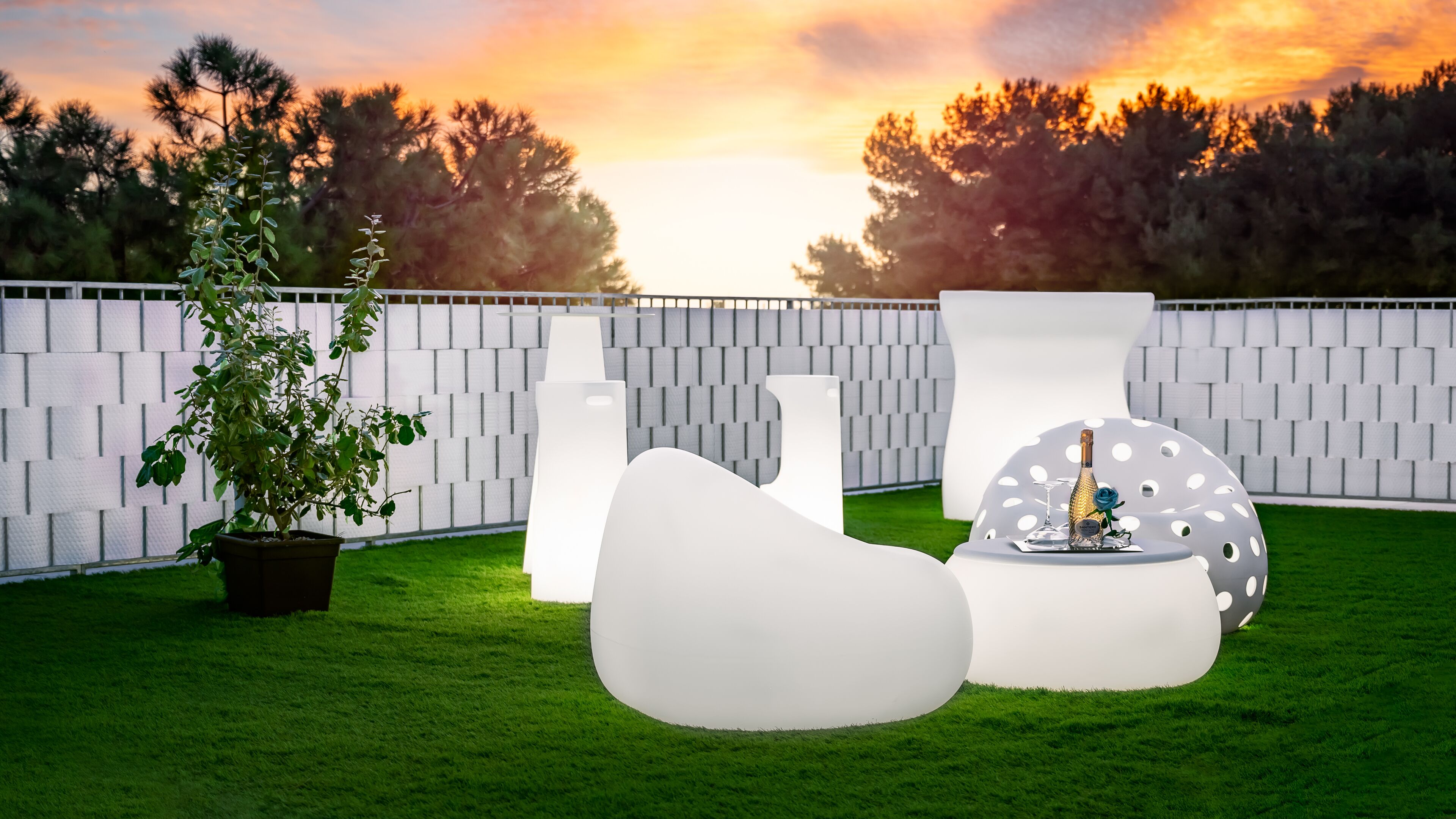 Áreas de la propiedad