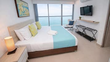 1 chambre, literie de qualité supérieure, ameublement personnalisé