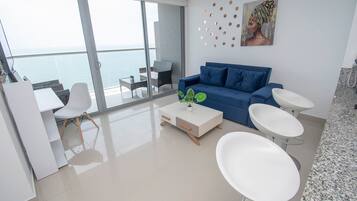 Apartment (CM02I) | Living area | LCD TV