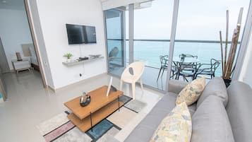 Apartament bàsic | Sala d'estar | Televisor LCD