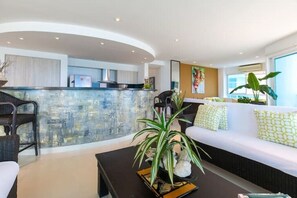 Interior - Luxury Oceanfront Penthouse with Maid included
 (La Boquilla)