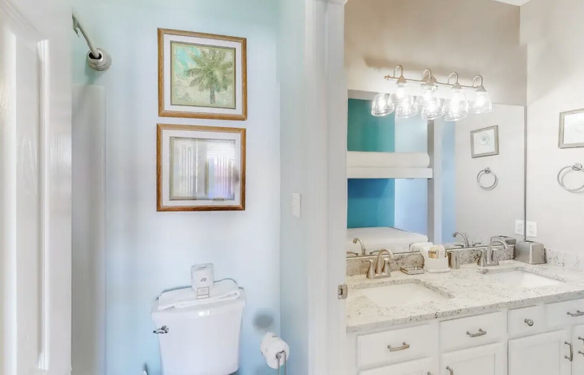Photo 29 of Coastal Charm, pet friendly, private beach, free beach chairs service.