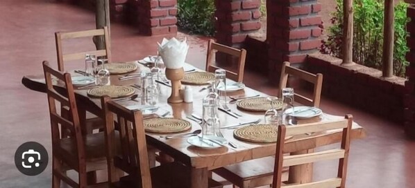 Voorkant van accommodatie