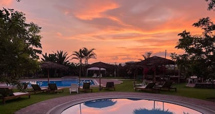 Duplex #B2 | Bungalows de Casa Verde | Pool View