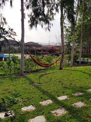 Overnatningsstedets område