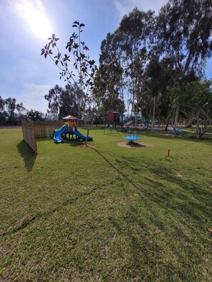 Children’s area - Double #A1 | Bungalows de Casa Verde | Garden View (Mala)