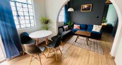 Experience comfort at our lovely 1-bed apartment near Foro Sol in Mexico City