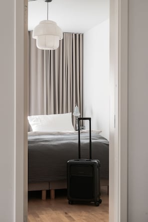 Design appartement | 1 slaapkamer, een strijkplank/strijkijzer, gratis wifi