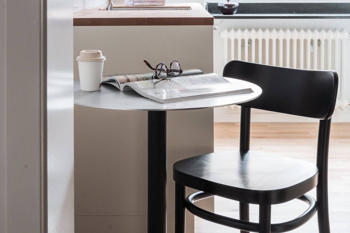Studio – design | Eget kjøkken | Kjøleskap, ovn, kokeplater og oppvaskmaskin