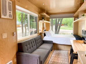 2 bedrooms - Tiny home with one lofted queen bed and full size futon. (Montrose)