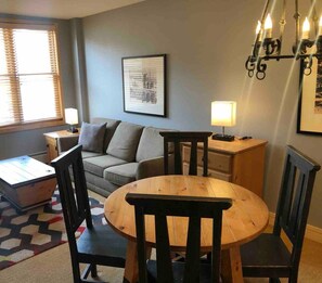 TV, fireplace - Keystone Condo - Steps Away from Gondola! (Keystone)