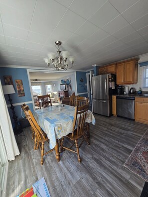 Dining - 3 bed with fenced yard, fire pit,  swings, 30 min from Clarenville (Arnold's Cove)