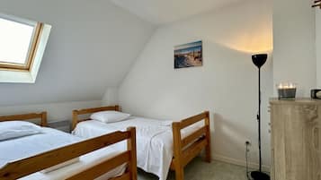 2 chambres, draps fournis